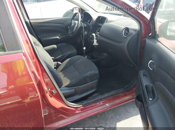 3N1CN7AP2KL834749 2019 NISSAN VERSA Red Front interior view