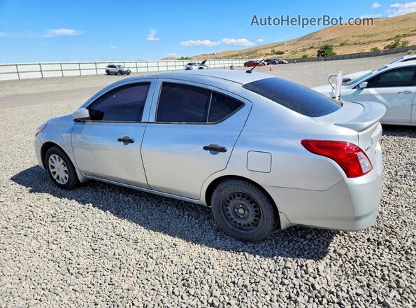 3N1CN7AP2KL837358 2019 NISSAN VERSA Silver Trasero izquierdo