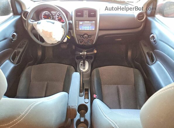 3N1CN7AP2KL863684 2019 NISSAN VERSA Red Vista del salpicadero