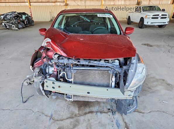 3N1CN7AP2KL863684 2019 NISSAN VERSA Red Vista frontal