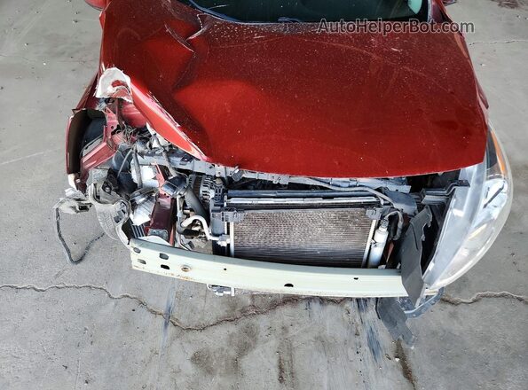 3N1CN7AP2KL863684 2019 NISSAN VERSA Red Vista interior trasera