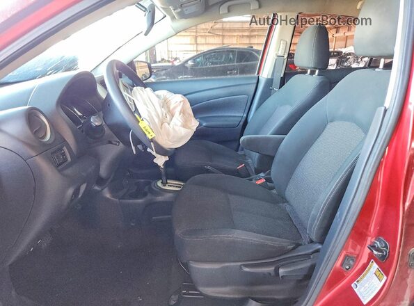 3N1CN7AP2KL863684 2019 NISSAN VERSA Red Vista interior delantera