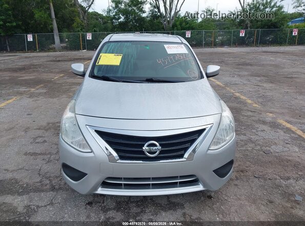 3N1CN7AP2KL865144 2019 NISSAN VERSA Silver Widok zestawu wskaźników