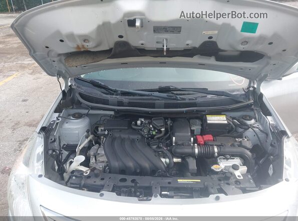 3N1CN7AP2KL865144 2019 NISSAN VERSA Silver Widok z tyłu