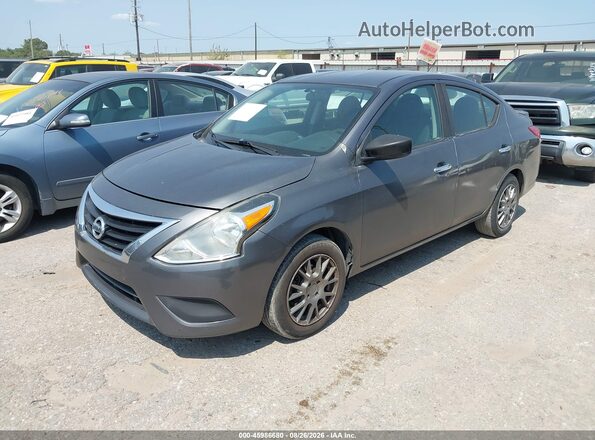 3N1CN7AP2KL867962 2019 NISSAN VERSA Gray Передня ліва чверть