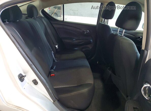 3N1CN7AP2KL871865 2019 NISSAN VERSA Silver Հետևի նստատեղերի տեսք