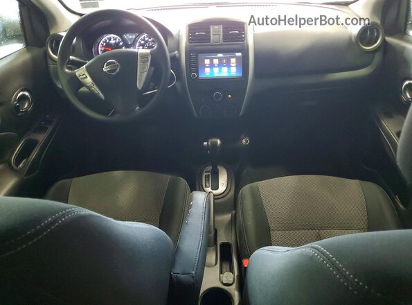 3N1CN7AP2KL871865 2019 NISSAN VERSA Silver Առջևի վահանակի տեսք