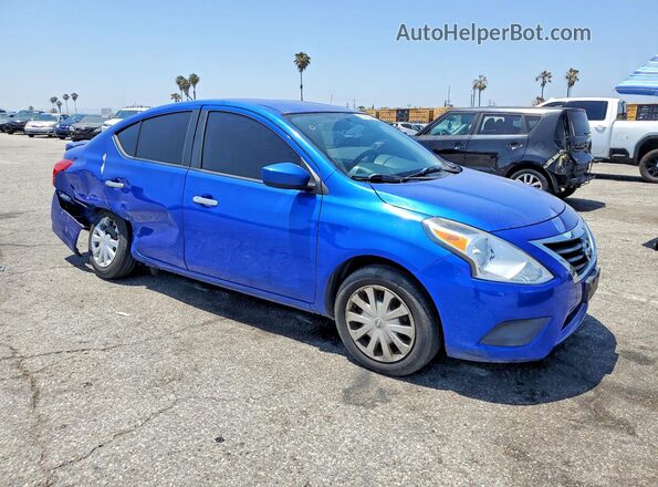 3N1CN7AP3GL832290 2016 NISSAN VERSA Blue Передня права чверть