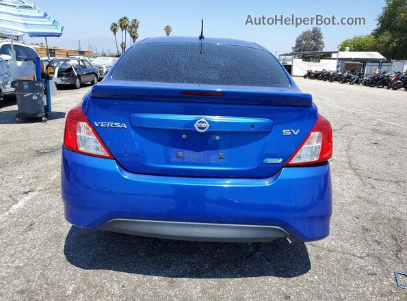 3N1CN7AP3GL832290 2016 NISSAN VERSA Blue Вид ззаду