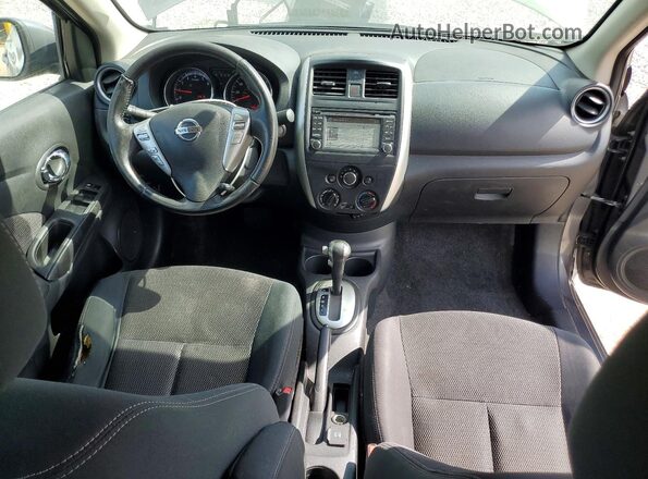 3N1CN7AP3GL853754 2016 NISSAN VERSA Charcoal Առջևի վահանակի տեսք