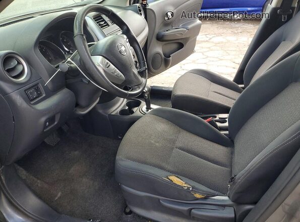 3N1CN7AP3GL853754 2016 NISSAN VERSA Charcoal Սալոնի դիմացի տեսք