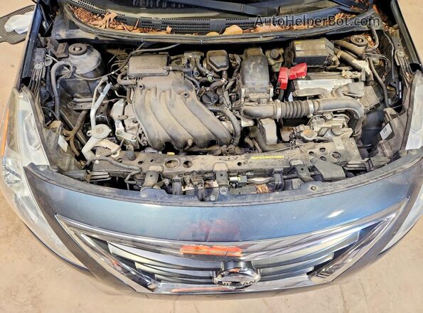 3N1CN7AP3GL879318 2016 NISSAN VERSA Blue უკანა სალონის ხედი