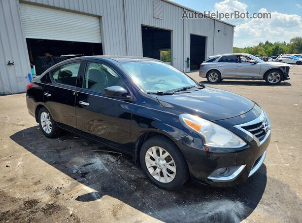 3N1CN7AP3GL890626 2016 NISSAN VERSA Black Передня права чверть