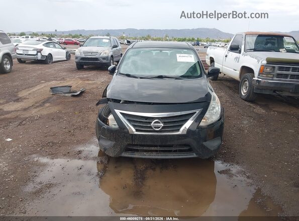 3N1CN7AP3JL802696 2018 NISSAN VERSA Black Front view