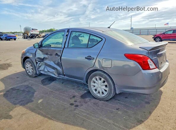 3N1CN7AP3KL828247 2019 NISSAN VERSA Gray Trasero izquierdo