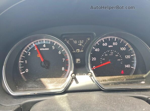3N1CN7AP3KL846960 2019 NISSAN VERSA White ხელსაწყოთა პანელის ხედი