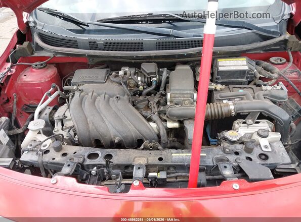 3N1CN7AP3KL867937 2019 NISSAN VERSA Red უკანა ხედი