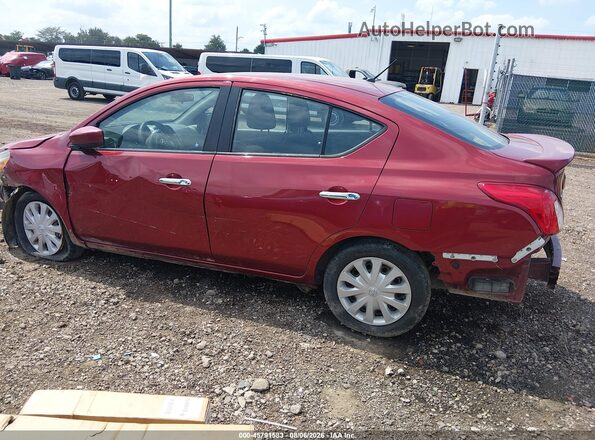 3N1CN7AP4GL816776 2016 NISSAN VERSA Maroon 