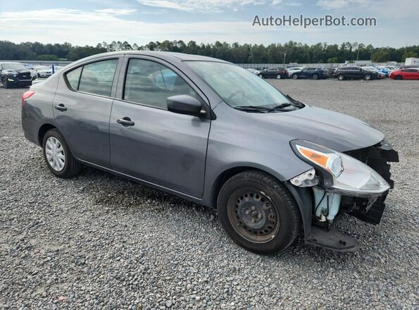3N1CN7AP4GL828491 2016 NISSAN VERSA Gray Front right