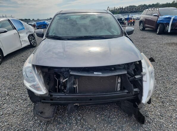 3N1CN7AP4GL828491 2016 NISSAN VERSA Gray Front view