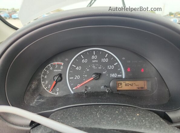 3N1CN7AP4GL828491 2016 NISSAN VERSA Gray Instrument cluster view