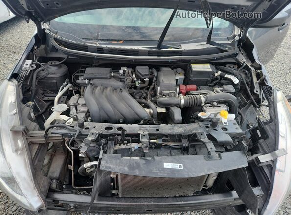 3N1CN7AP4GL828491 2016 NISSAN VERSA Gray Rear interior view