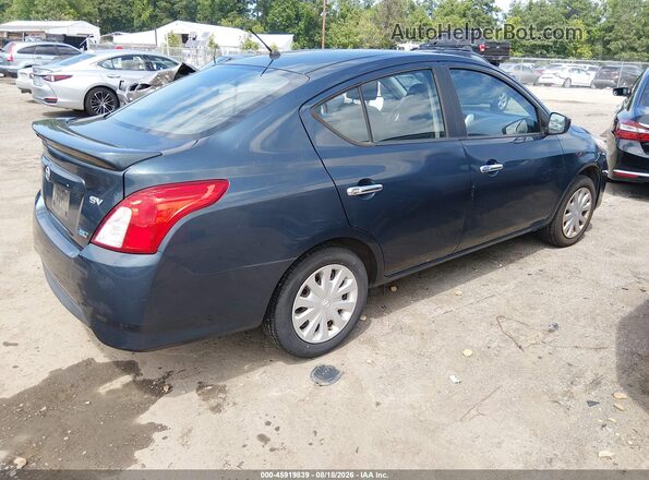 3N1CN7AP4GL839345 2016 NISSAN VERSA Blue Задня права чверть