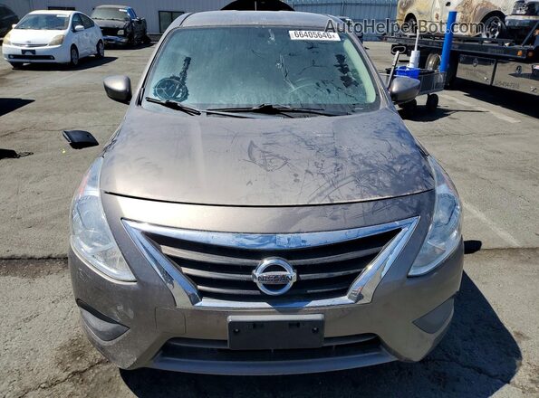 3N1CN7AP4GL859174 2016 NISSAN VERSA Gray Вид спереду