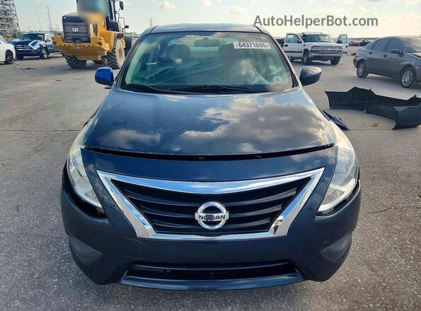 3N1CN7AP4GL868182 2016 NISSAN VERSA Blue Вид спереду