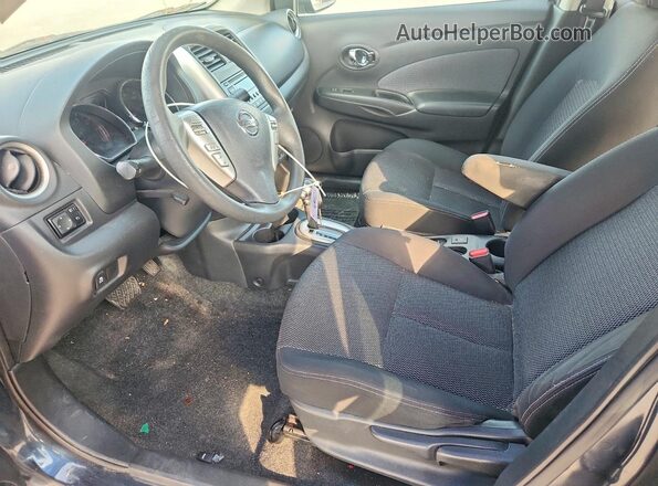 3N1CN7AP4GL868182 2016 NISSAN VERSA Blue Вид салону спереду