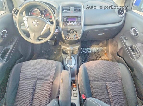 3N1CN7AP4GL868182 2016 NISSAN VERSA Blue Вид панелі приладів
