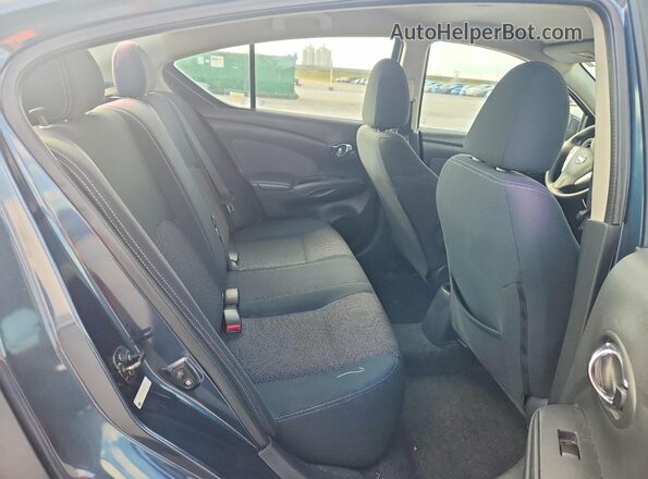 3N1CN7AP4GL868182 2016 NISSAN VERSA Blue Вид задніх сидінь
