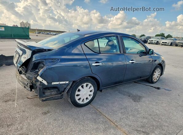 3N1CN7AP4GL868182 2016 NISSAN VERSA Blue Задня права чверть