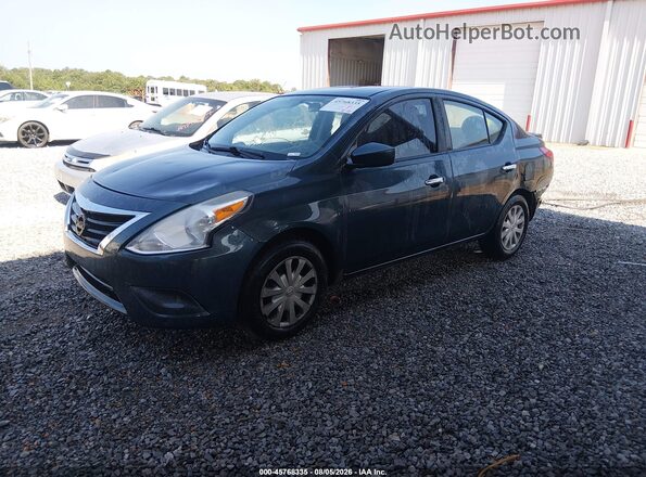 3N1CN7AP4GL869848 2016 NISSAN VERSA Dark Blue Առջևի ձախ երեք քառորդ տեսարան