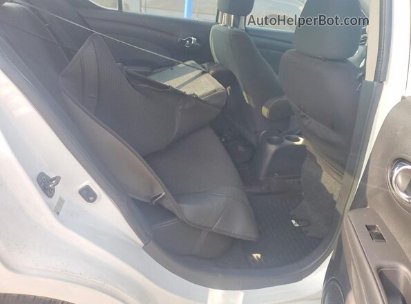 3N1CN7AP4GL874113 2016 NISSAN VERSA White Вид задніх сидінь