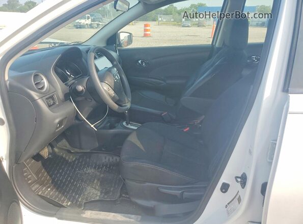 3N1CN7AP4GL874113 2016 NISSAN VERSA White Вид салону спереду