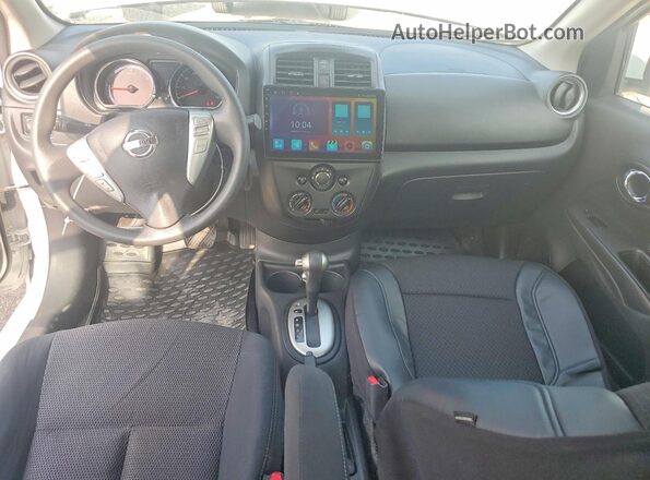 3N1CN7AP4GL874113 2016 NISSAN VERSA White Вид панелі приладів
