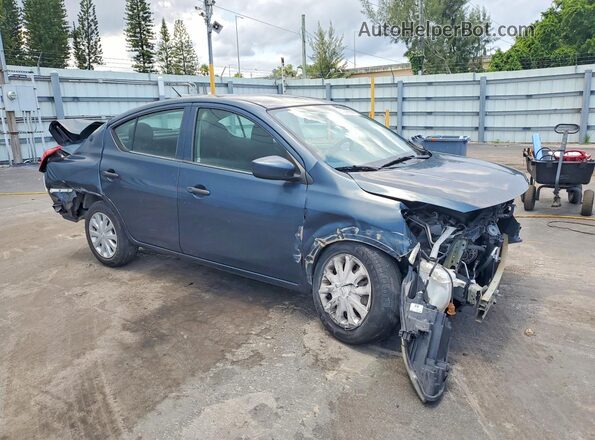3N1CN7AP4GL878484 2016 NISSAN VERSA Blue Delantero derecho