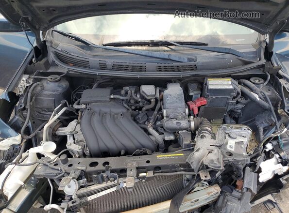3N1CN7AP4GL878484 2016 NISSAN VERSA Blue Vista interior trasera
