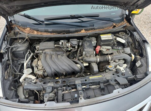 3N1CN7AP4GL901892 2016 NISSAN VERSA Серый Вид задней части салона