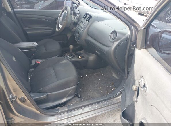 3N1CN7AP4GL908325 2016 NISSAN VERSA Коричневый Вид салона спереди