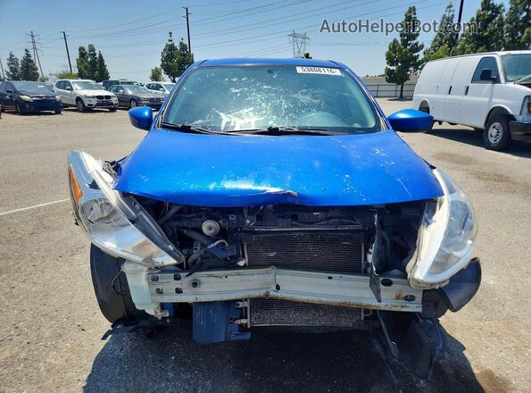 3N1CN7AP4HL829562 2017 NISSAN VERSA Blue Widok z przodu
