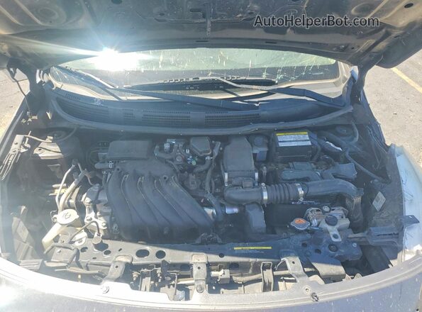 3N1CN7AP4JL812931 2018 NISSAN VERSA Gray უკანა სალონის ხედი