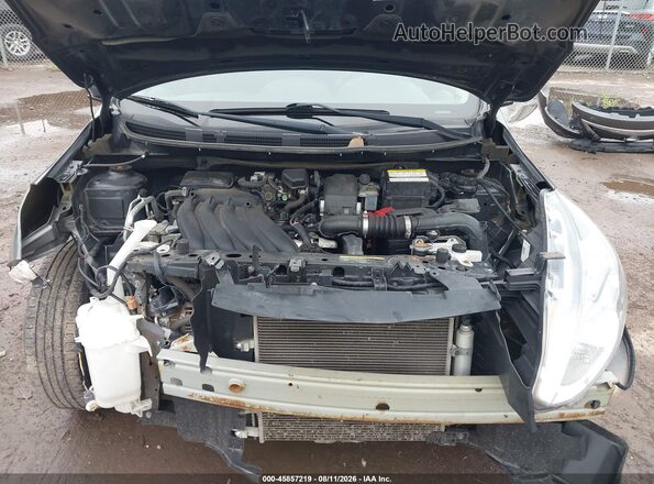 3N1CN7AP4KL829696 2019 NISSAN VERSA Gray უკანა ხედი