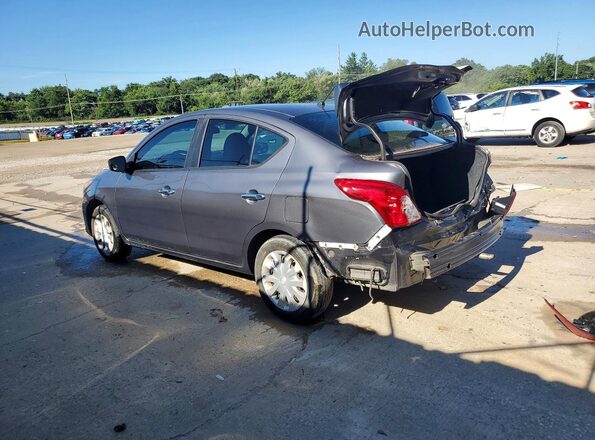 3N1CN7AP4KL852234 2019 NISSAN VERSA Gray Trasero izquierdo