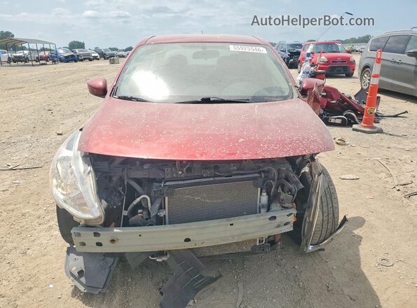 3N1CN7AP4KL868692 2019 NISSAN VERSA Red Vista frontal