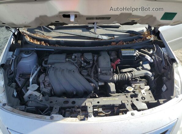 3N1CN7AP5GL857742 2016 NISSAN VERSA Silver Widok wnętrza z tyłu