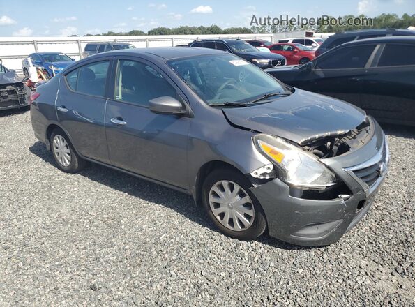 3N1CN7AP5GL863055 2016 NISSAN VERSA Gray Front right