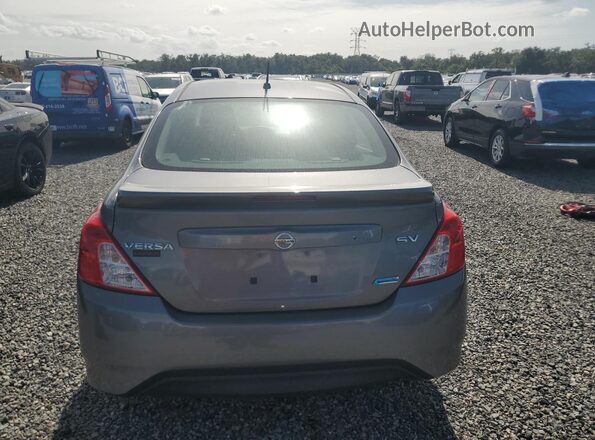 3N1CN7AP5GL863055 2016 NISSAN VERSA Gray Rear view