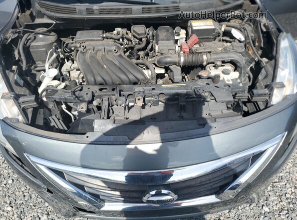3N1CN7AP5GL863055 2016 NISSAN VERSA Gray Rear interior view